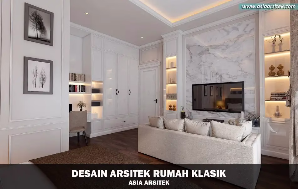 Desain Rumah Klasik Tangerang Selatan