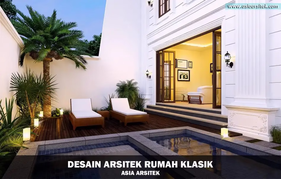 Desain Rumah Kolam Renang