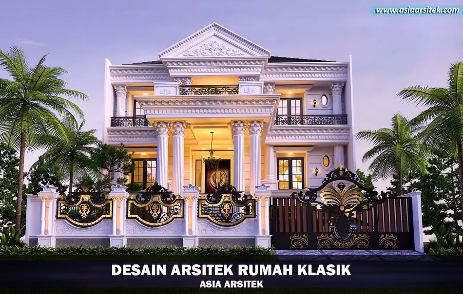 Desain Rumah Mewah 3 Lantai