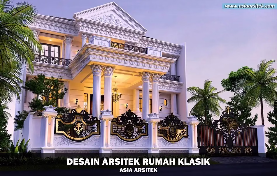 Desain Rumah Mewah 3 Lantai