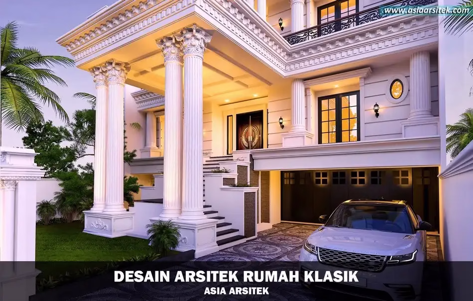 Desain Rumah Mewah 3 Lantai