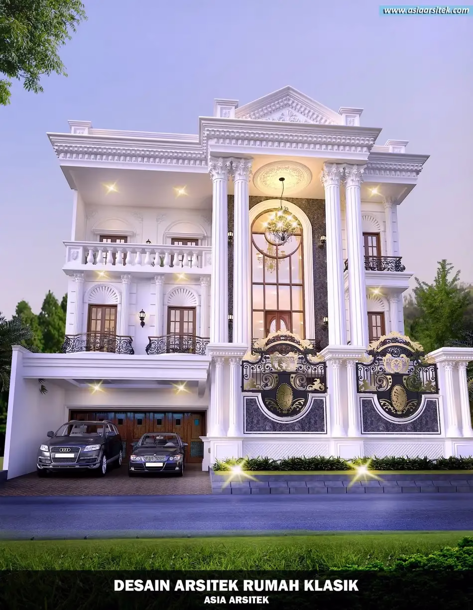Desain Rumah Mewah 3 Lantai Depok