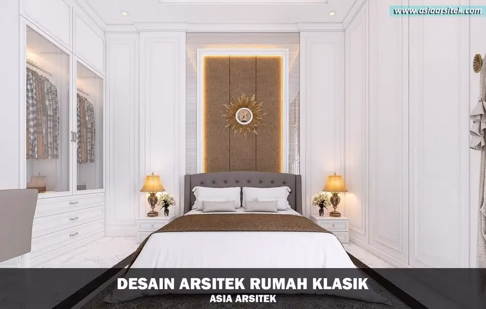 Desain Rumah Mewah Klasik 2 Lantai di Jatiasih Bekasi