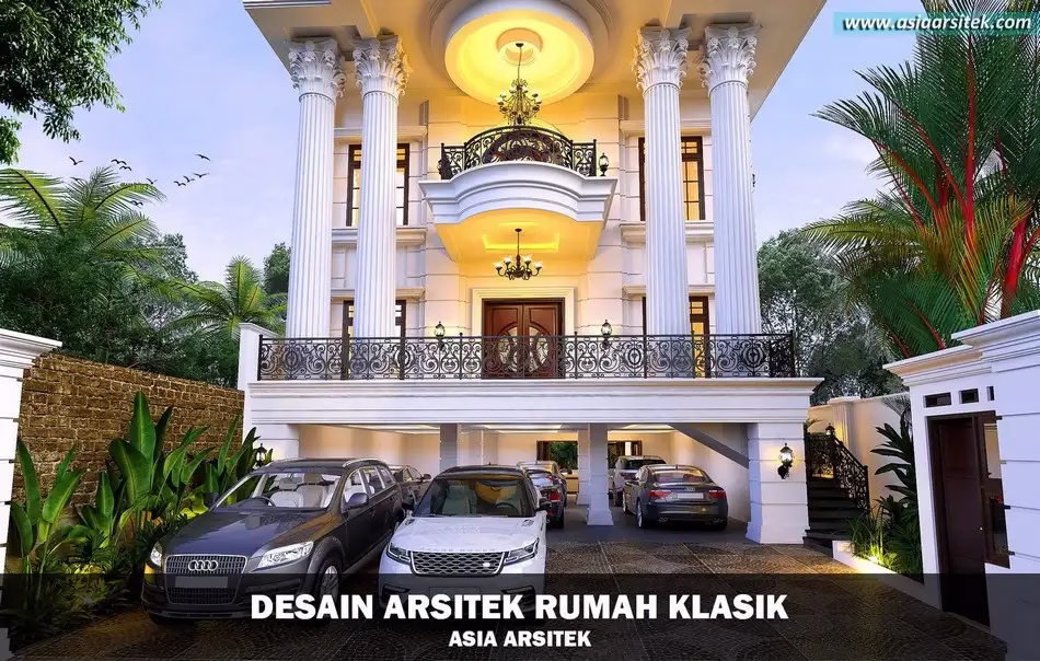 Desain Rumah Mewah Klasik
