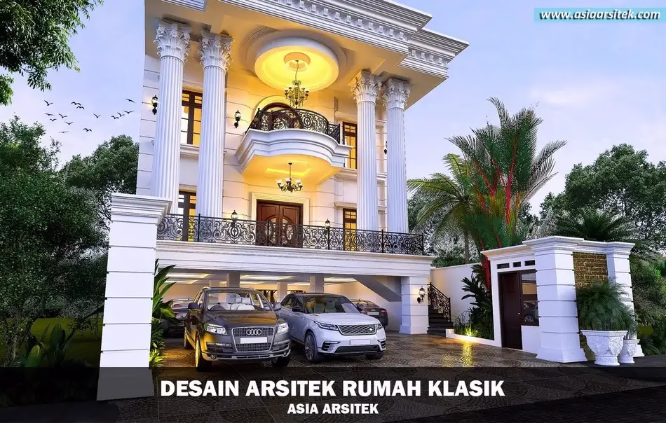 Desain Rumah Mewah Klasik