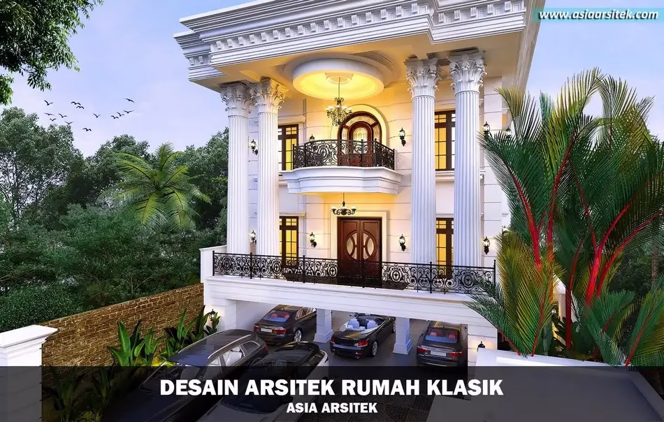 Desain Rumah Mewah Klasik