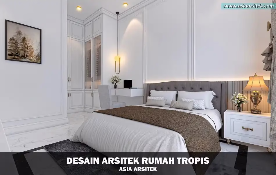 Desain Rumah Tropis 2 Lantai Tangerang