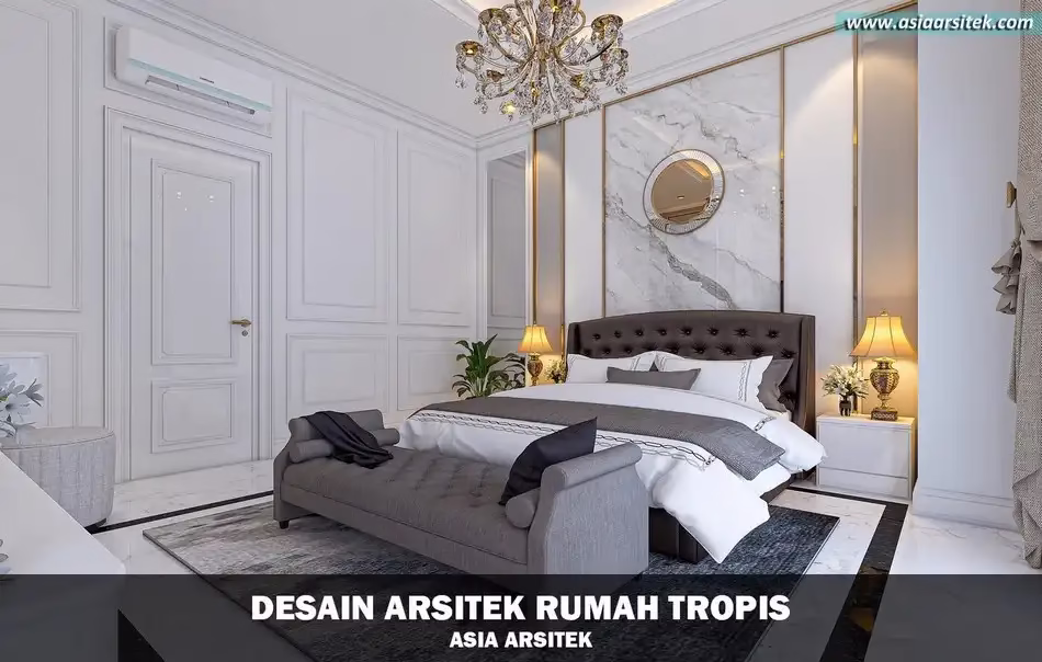 Desain Rumah Tropis 2 Lantai Tangerang