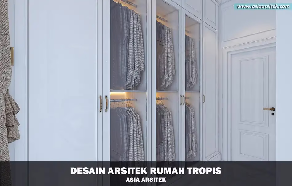 Desain Rumah Tropis 2 Lantai Tangerang