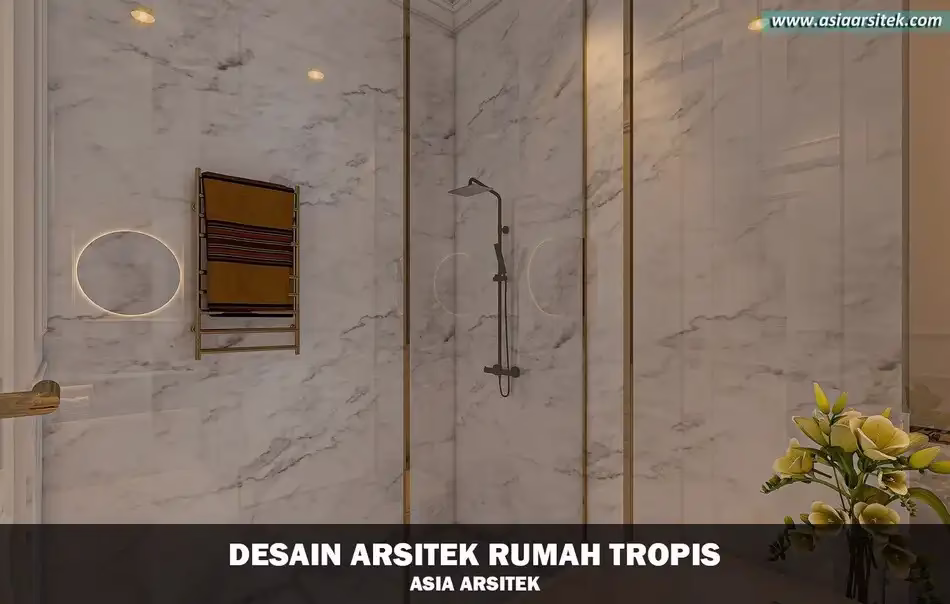 Desain Rumah Tropis 2 Lantai Tangerang