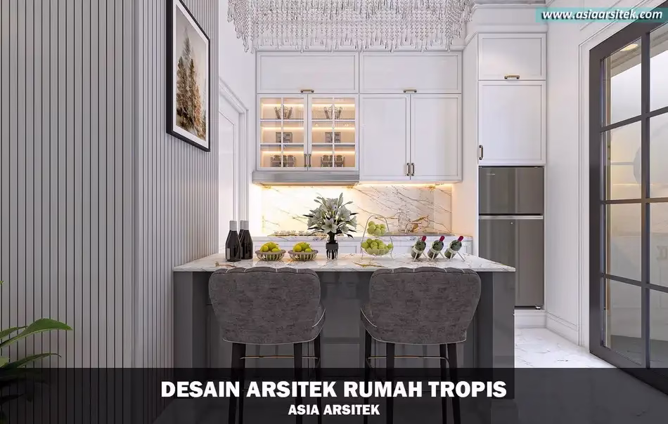 Desain Rumah Tropis 2 Lantai Tangerang