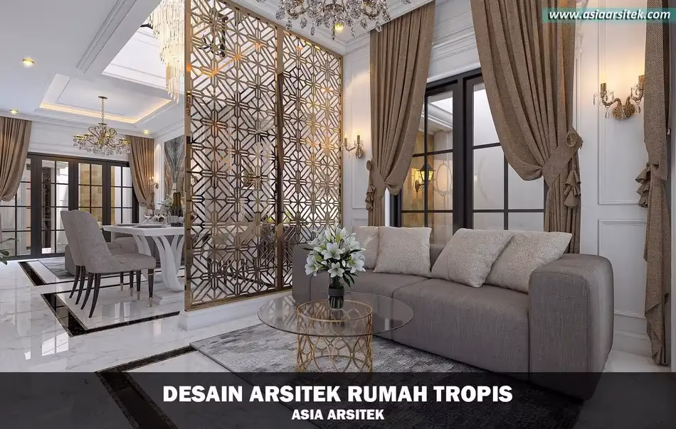 Desain Rumah Tropis 2 Lantai Tangerang