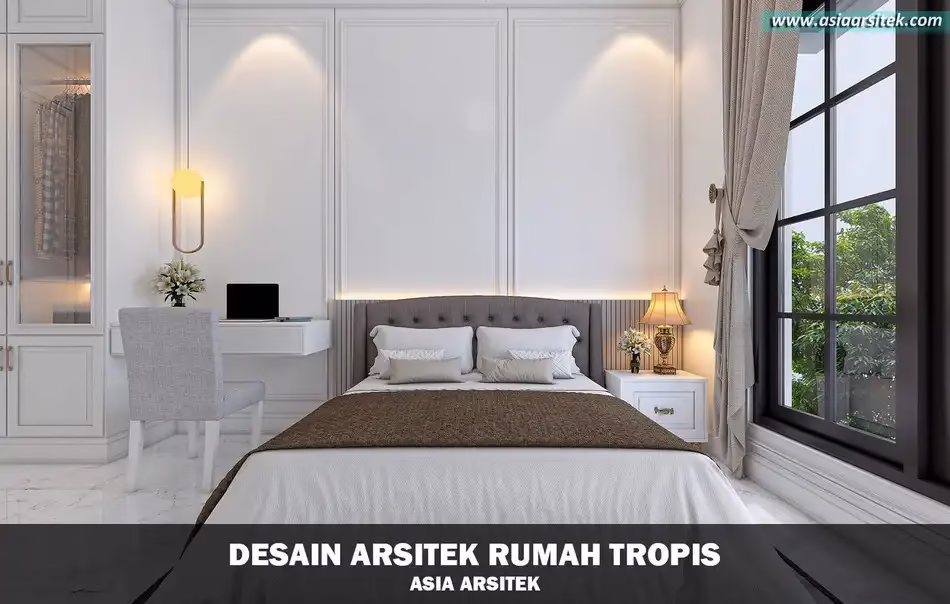 Desain Rumah Tropis 2 Lantai Tangerang