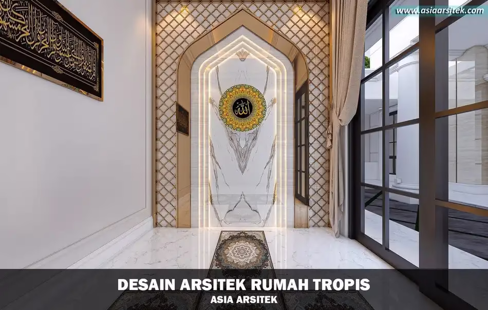 Desain Rumah Tropis 3 Lantai