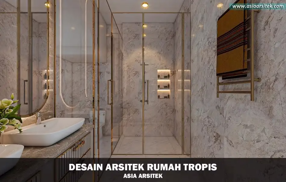 Desain Rumah Tropis 3 Lantai