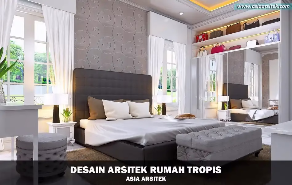 Desain Rumah Tropis 3 Lantai