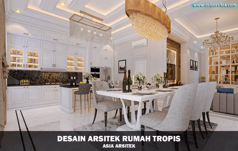 Desain Rumah Tropis 3 Lantai