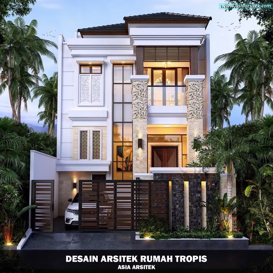 Desain Rumah Tropis Jakarta Barat