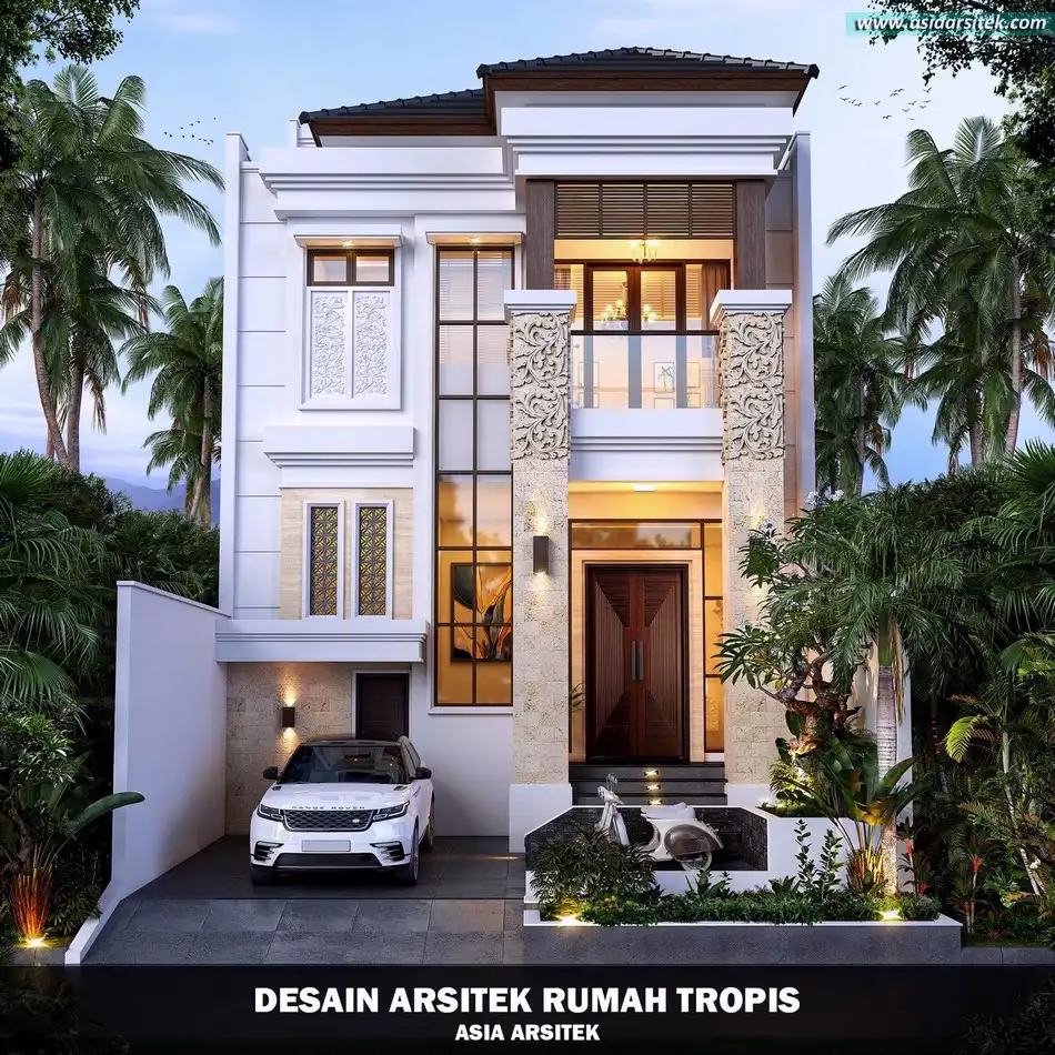 Desain Rumah Tropis Jakarta Barat