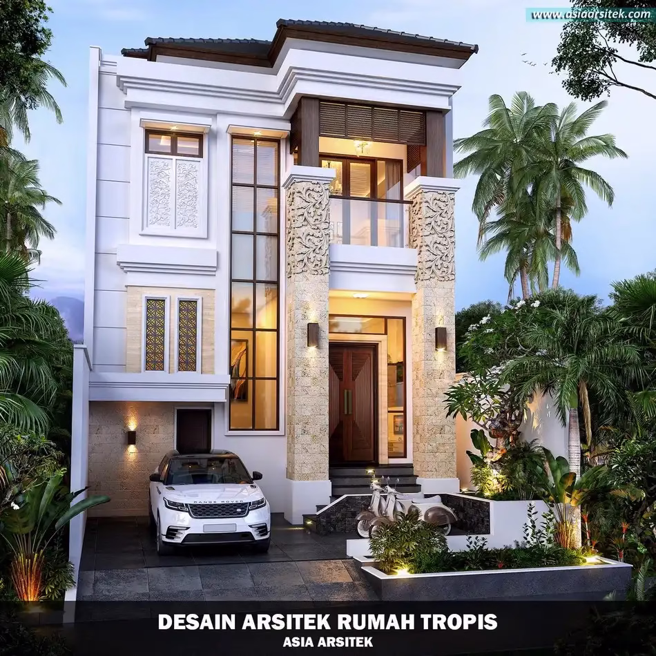 Desain Rumah Tropis Jakarta Barat