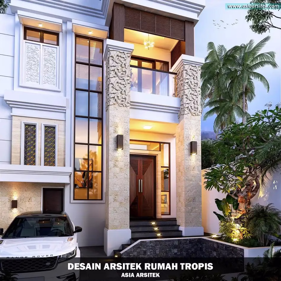 Desain Rumah Tropis Jakarta Barat