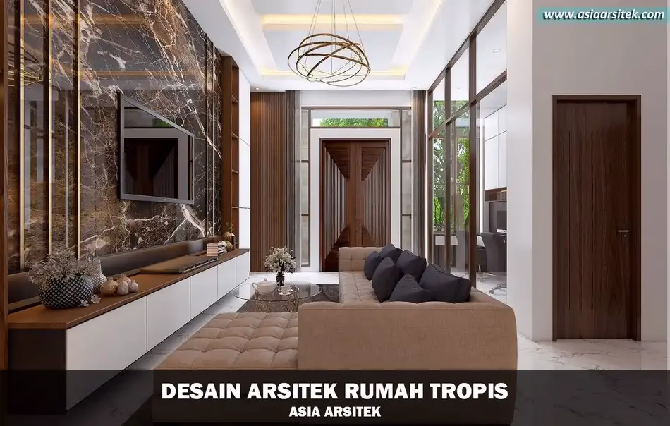 Desain Rumah Tropis Jakarta Barat