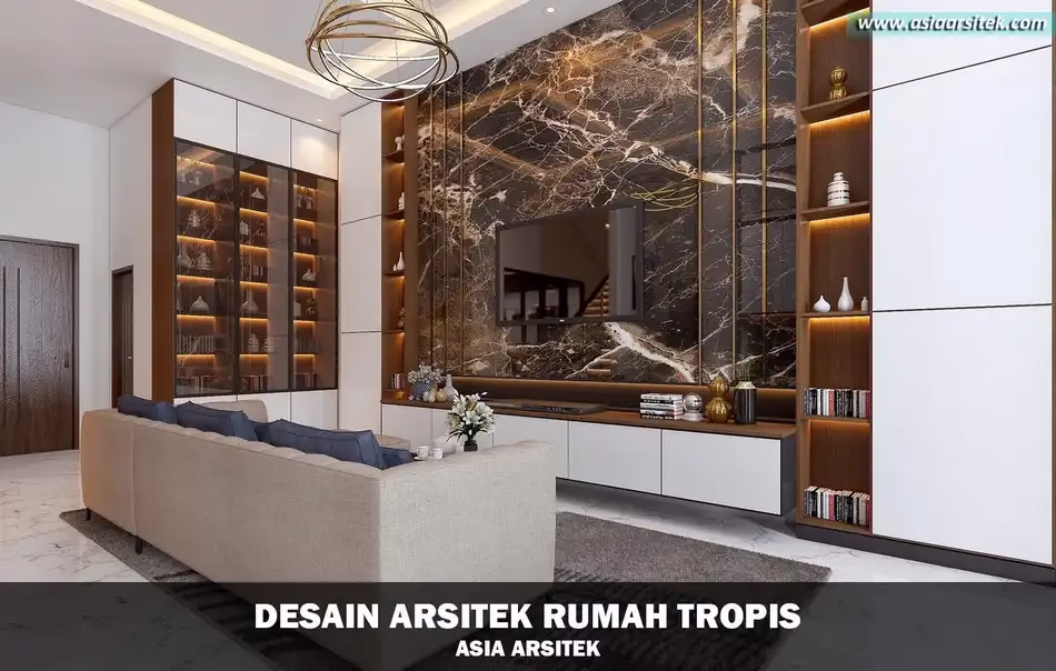 Desain Rumah Tropis Jakarta Barat