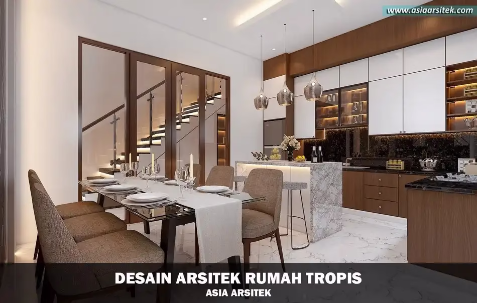 Desain Rumah Tropis Jakarta Barat