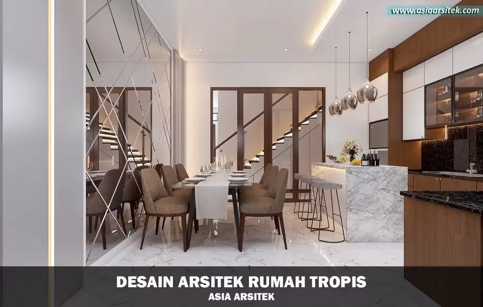Desain Rumah Tropis Jakarta Barat