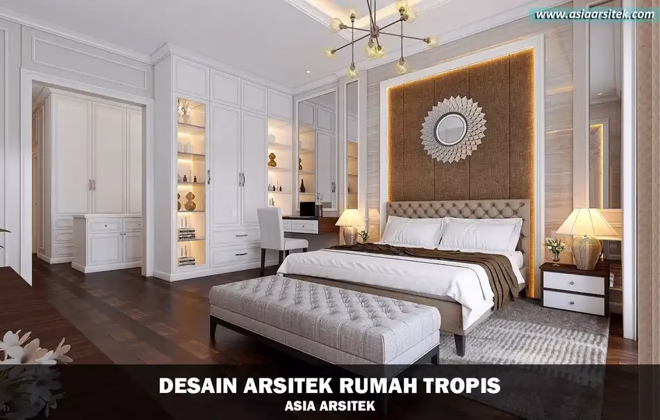 Desain Rumah Tropis Lippo Cikarang