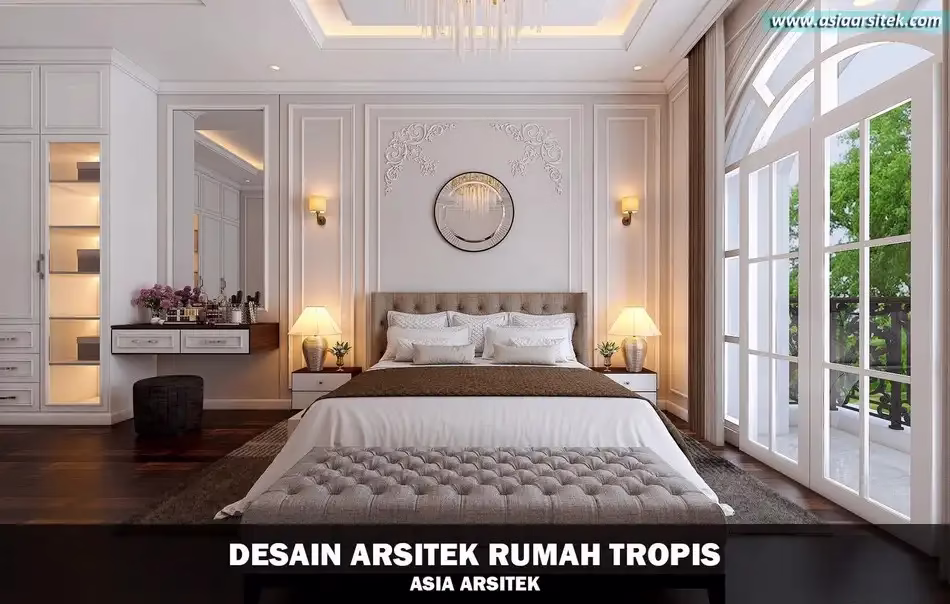 Desain Rumah Tropis Lippo Cikarang