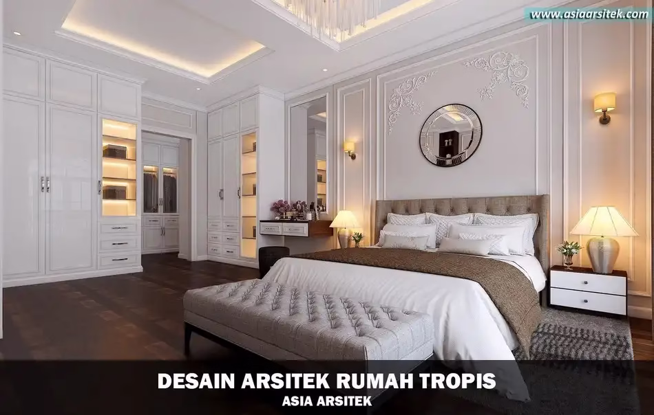 Desain Rumah Tropis Lippo Cikarang