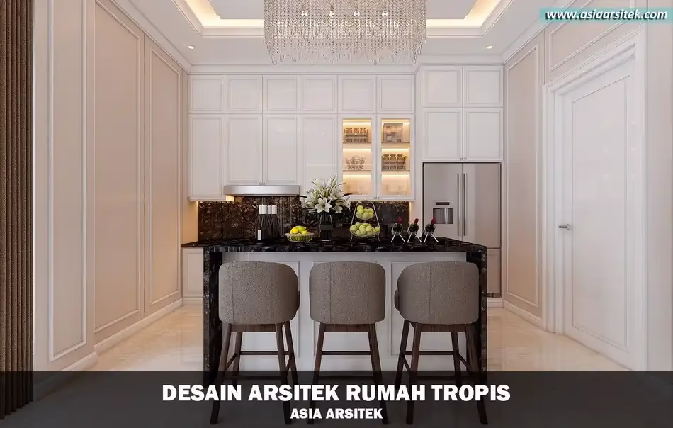Desain Rumah Tropis Lippo Cikarang