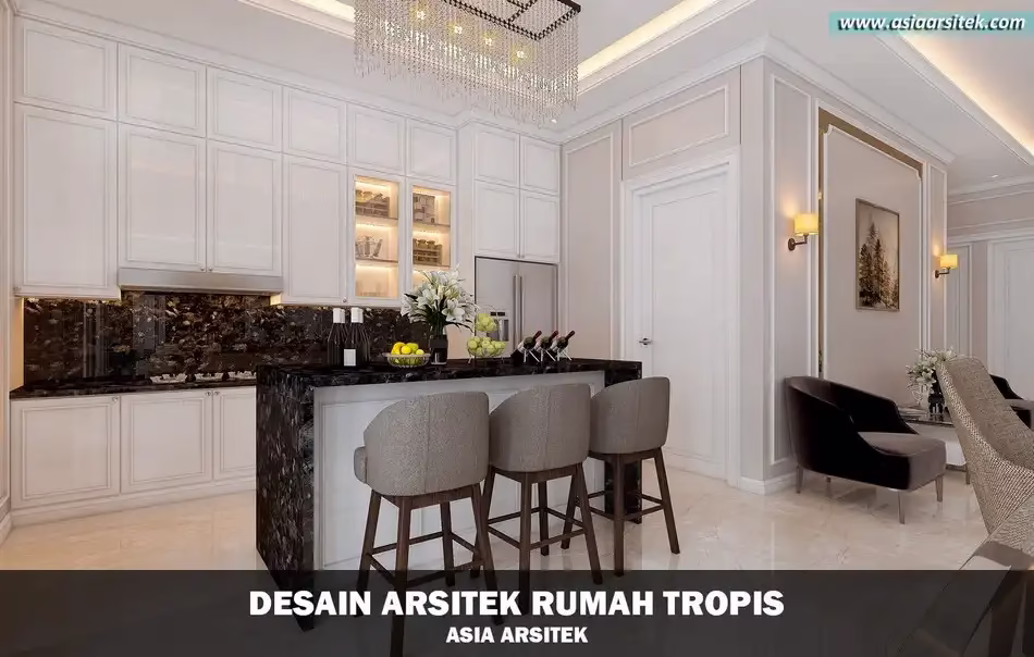 Desain Rumah Tropis Lippo Cikarang