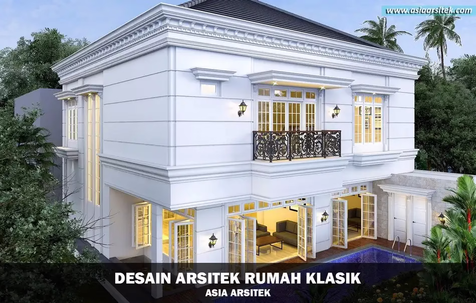 Rumah Mewah Klasik Bojonggede