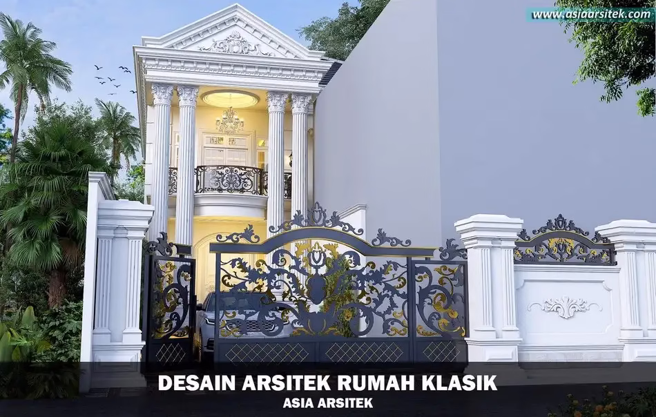 Rumah Mewah Klasik Bojonggede