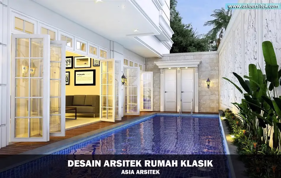 Rumah Mewah Klasik Bojonggede