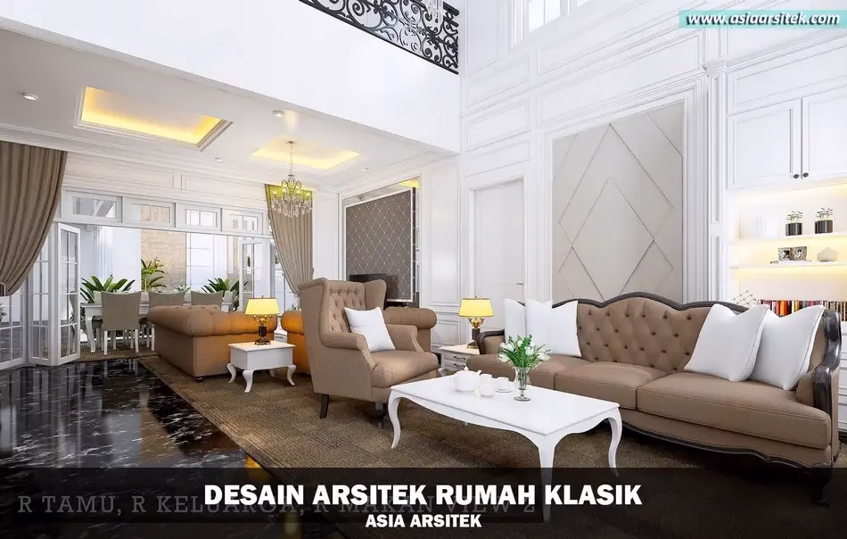 Rumah Classic 2 Lantai di Depok