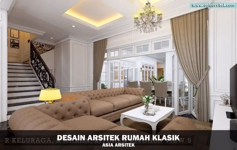 Rumah Classic 2 Lantai di Depok