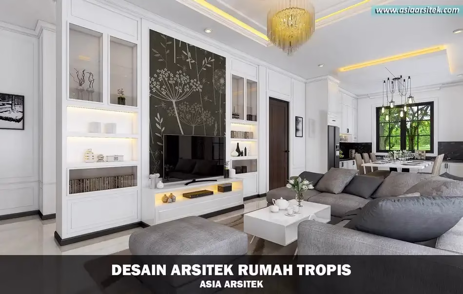 Rumah Hook 2 Lantai Tropis Mewah