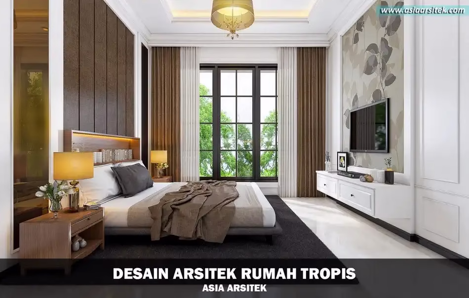 Rumah Hook 2 Lantai Tropis Mewah