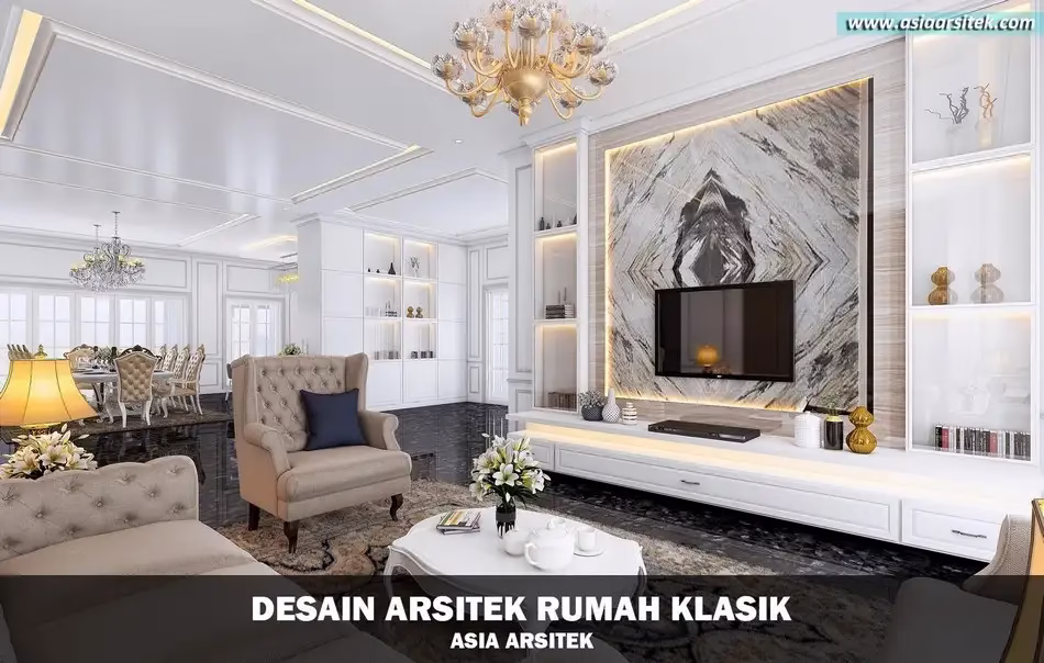 Rumah Klasik 1 Lantai Bekasi