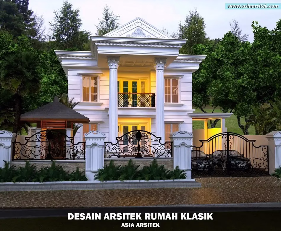 Rumah Klasik 2 Lantai