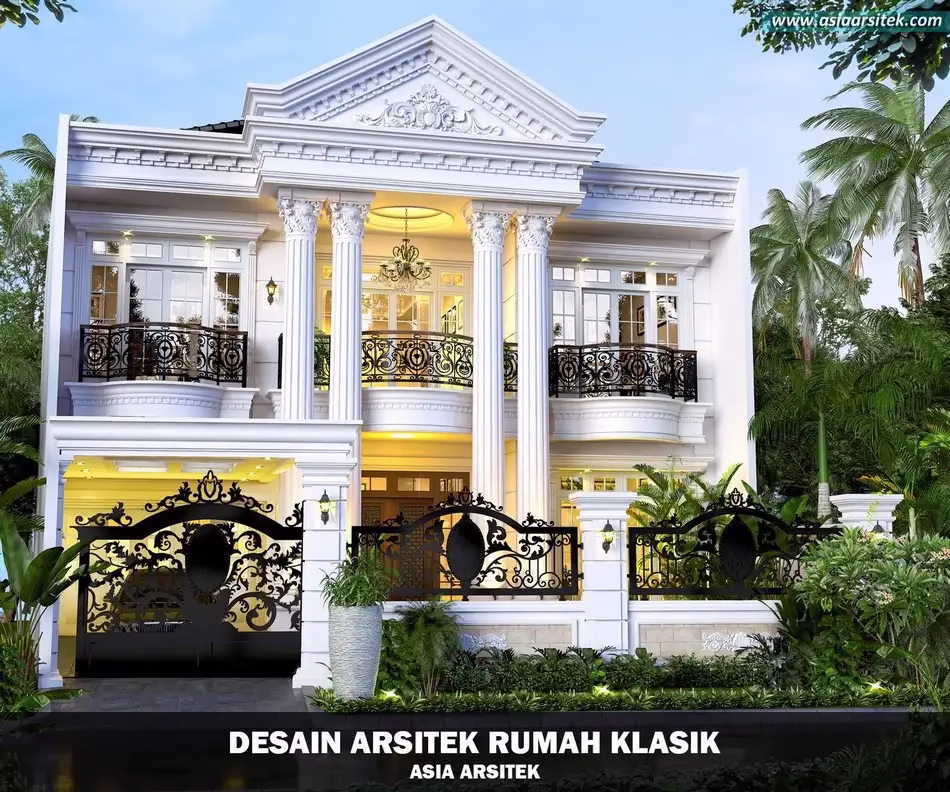 Rumah Klasik 2 Lantai Jakarta Selatan