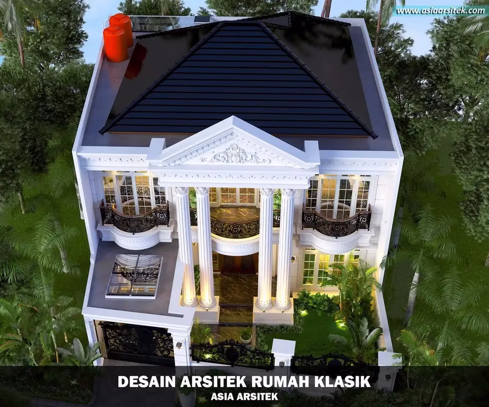 Rumah Klasik 2 Lantai Jakarta Selatan