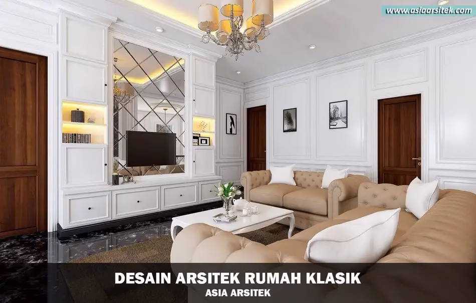 Rumah Klasik 2 Lantai Jakarta Selatan