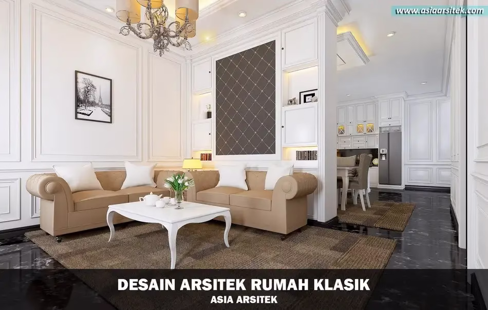 Rumah Klasik 2 Lantai Jakarta Selatan