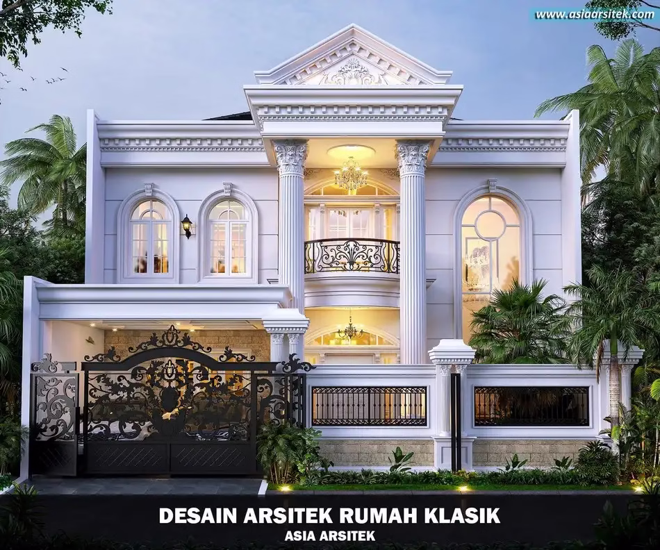 Rumah Klasik 2 Lantai Jakarta Timur