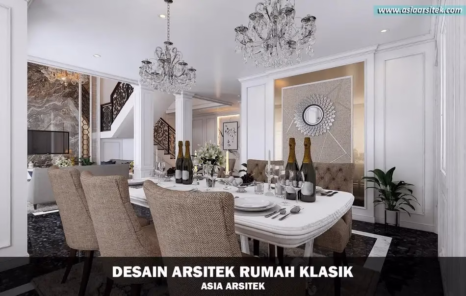Rumah Klasik 2 Lantai Pasar Minggu