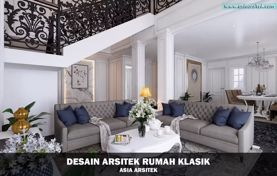 Rumah Klasik 2 Lantai Pasar Minggu